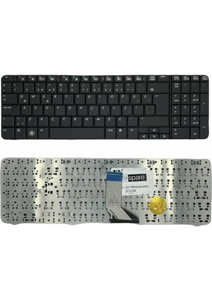 Hp ile Uyumlu 509941-001, 509941-141, 517865-001, 517865-141, 532818-001 Notebook Klavye Siyah Tr