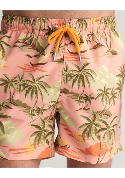 Erkek Pembe Regular Fit Desenli Mayo Şort 922416008.624 indirimleri