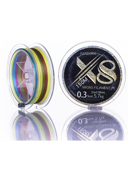 Pandora X8 Örgü Ip 150 mt Multıcolor 0.08 mm
