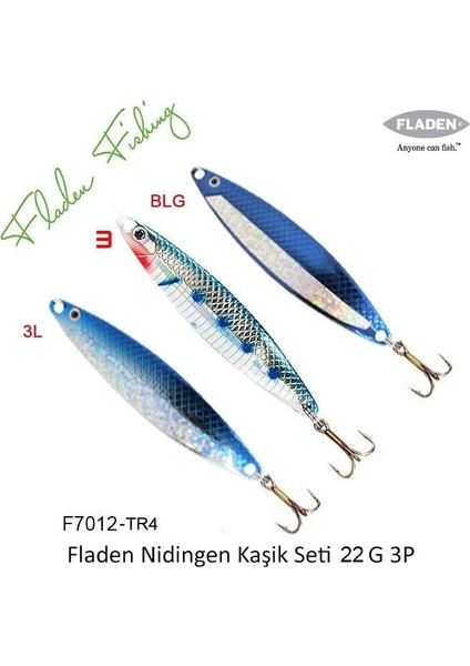 Fladen Nidingen Kaşik Seti 22 G 3p fiyatları
