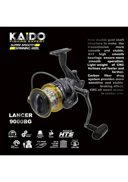 Lancer 9000 Surf Olta Makinesi modelleri