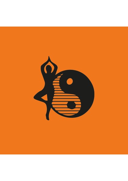 Yoga Temalı Duvar Dekoru - 35X35 cm - Çift Taraflı Bant ile Kolay Montaj fırsatları
