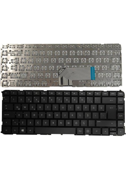 Hp ile Uyumlu Envy Sleekbook 6-1002ET, 6-1002ST, 6-1100ST Notebook Klavye Siyah Tr