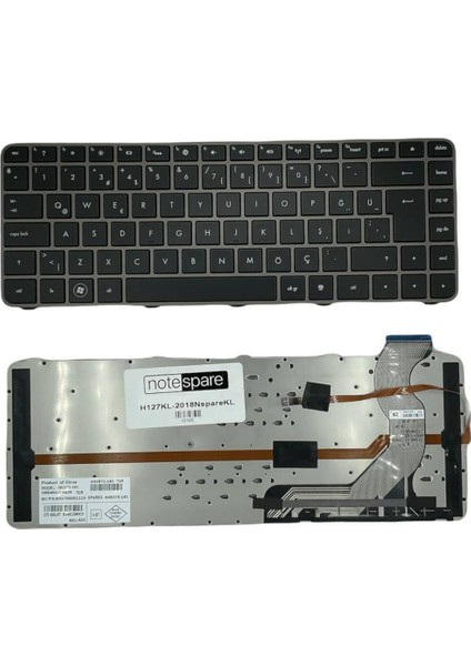 Hp ile Uyumlu Envy 14-1000, 14-1100, 14-1200, 14-1300 Notebook Klavye Siyah Tr