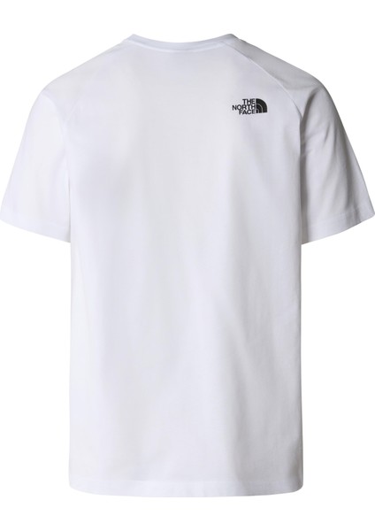 M S/s Raglan Redbox Tee White fiyatları