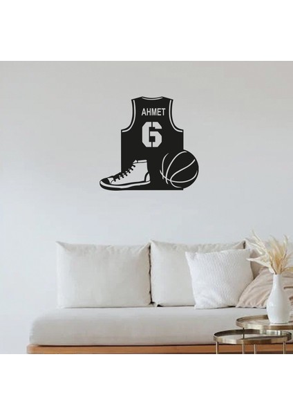 Kişiye Özel Basketbol Forma Ahşap Duvar Dekorasyonu Ahşap modelleri