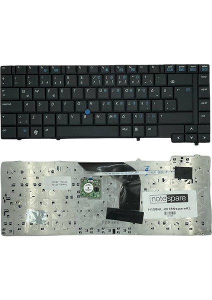 Hp ile Uyumlu 483010-141, 446448-141, 90.4V907.S0T, PK1300Q0500 Notebook Klavye Siyah Tr