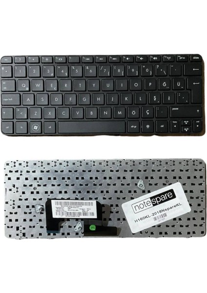 Hp ile Uyumlu Mini 110-3500, 110-3600, 110-3700, 110-3800 Notebook Klavye Siyah Tr