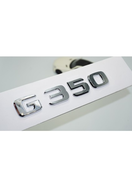 G350 Bagaj Krom Abs 3m 3D Yazı Logo Benz Ile Uyumlu
