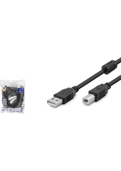 HDX7560 USB Prınter Kablo Siyah 9metre