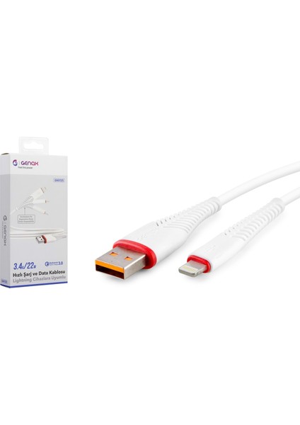 GNX125 Lıghnıng To USB Balık Kablo