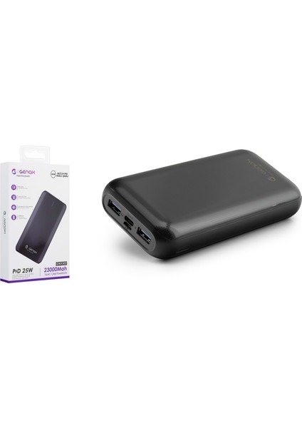 GNX502 Powerbank 23.000 Mah Pd 25W+QC18W