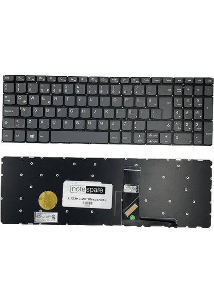 Lenovo ile Uyumlu V17 G2 82NX00ECTX032 Klavye Füme Tr Power Tuşlu Versiyon