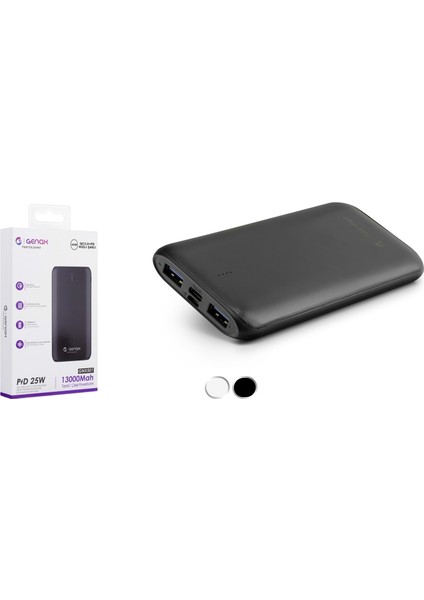 GNX501 Powerbank 13.000 Mah Pd 25W+QC18W