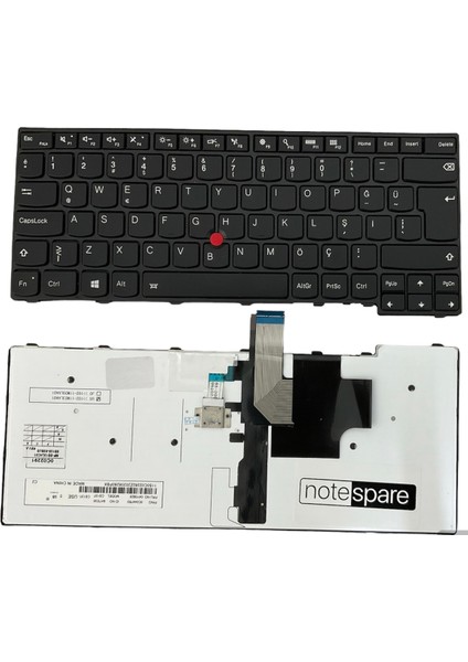 Lenovo ile Uyumlu 04X6169, 04X6171, 04X6176, 04X6181 Klavye Işıklı Siyah Tr Versiyon 2