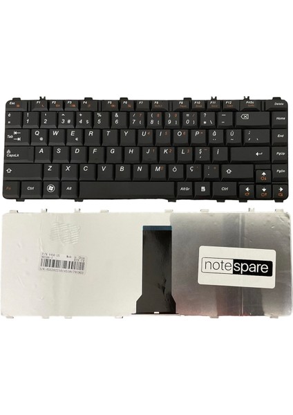 Lenovo ile Uyumlu Ideapad Y550 20017, Y550 4186, Y550P 20035, Y550P 3241 Notebook Klavye Siyah Tr
