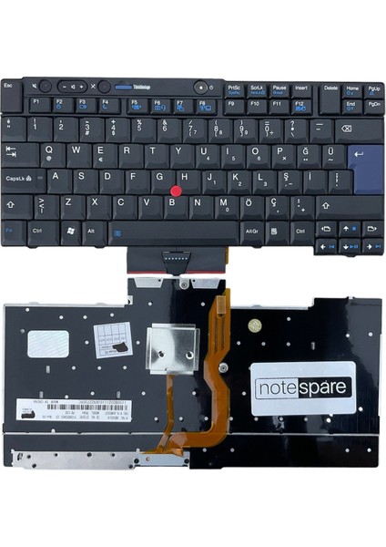 Lenovo ile Uyumlu Thinkpad 04W2557, 0B35510, 45N2083, 45N2102, 45N2118 Notebook Klavye Siyah Tr