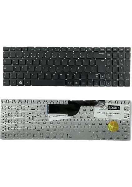 Samsung ile Uyumlu NP300E5A-S0KTR, NP300E5A-S0LTR, NP300E5A-S0MTR Notebook Klavye Siyah Tr