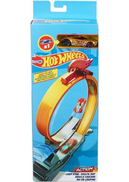 Hotwhells Hot Wheels Loop Star Başlangıç Seti FWM88 - FWM85