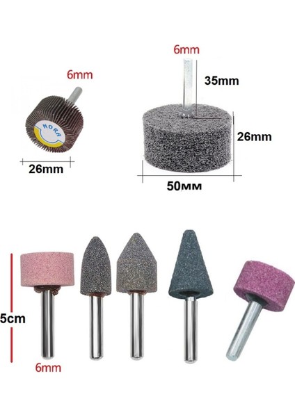 Bıçak Satır Nacak Bileme Değirmen Taşı Zımpara Polish Seti Matkap Bileyleme Taşlama Parlatma Takımı fırsatları