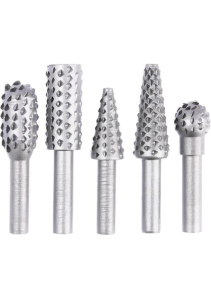 Ahşap Oyma ve Metal Aşındırma 10LU Matkap Uç Seti Törpü Eğe Hobi Seti