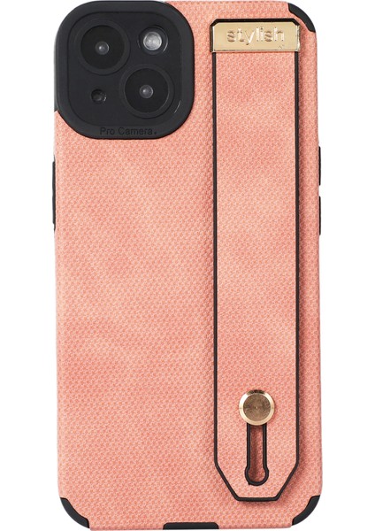 iPhone 13 Bilekliği Tpu+Pu Deri TeIefon Kılıfı (Yurt Dışından)