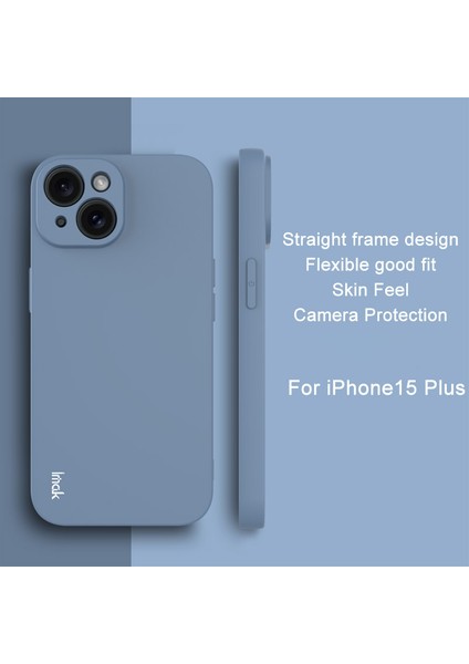 iPhone 15 Plus Düz Kenarlı Esnek Tpu TeIefon Kılıfı (Yurt Dışından) indirimleri
