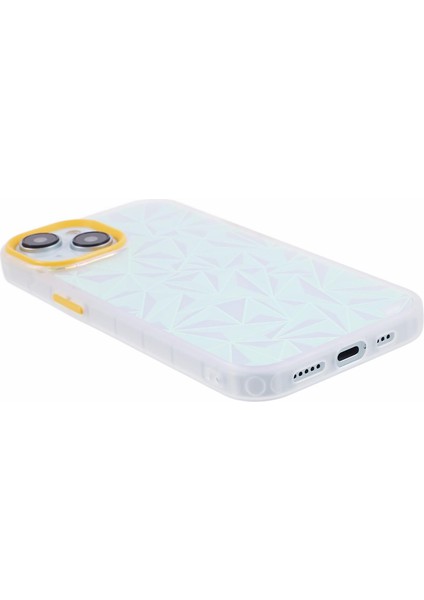 iPhone 14 Tpu+Pc Lazer Elmas Doku Ön Dalgalı TeIefon Kılıfı (Yurt Dışından) indirimleri