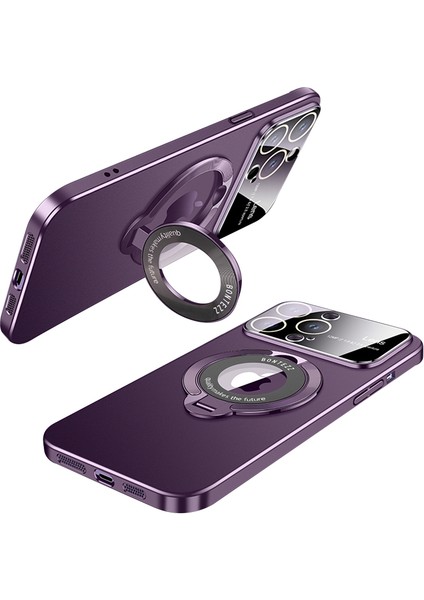 iPhone 13 Pro Max Magnetic Lens Koruyucu TeIefon Kılıfı (Yurt Dışından)