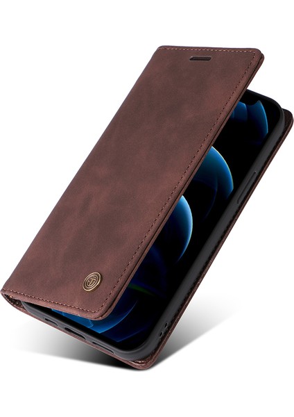 iPhone 14 Pro Max Deri Emme Kupaları Kapatma TeIefon Kılıfı (Yurt Dışından) indirimleri