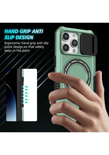 iPhone 14 Pro Manyetik Kayar Lens lı TeIefon Kılıfı (Yurt Dışından) fiyatları