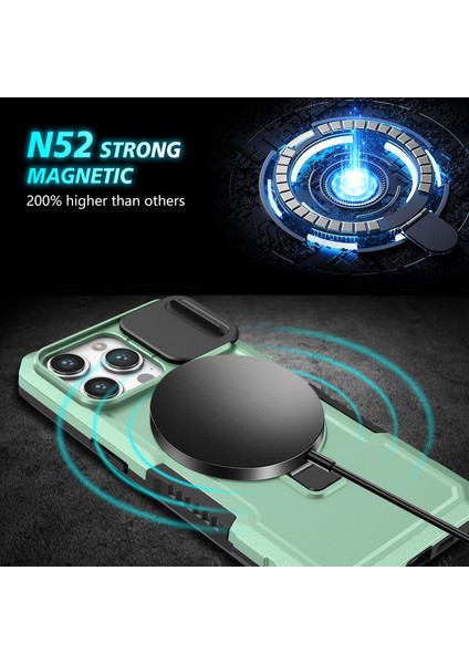 iPhone 14 Pro Manyetik Kayar Lens lı TeIefon Kılıfı (Yurt Dışından) indirimleri