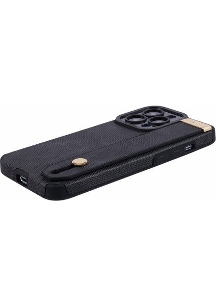 iPhone 14 Pro Max Tpu+Pu Deri Bilek Bantlı TeIefon Kılıfı (Yurt Dışından) indirimleri