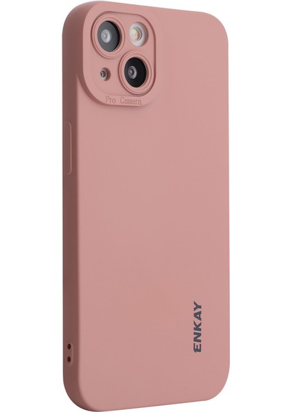 iPhone 15 Plus Hassas Kesim Yumru Geçirmez Sıvı Silikon TeIefon Kılıfı (Yurt Dışından)