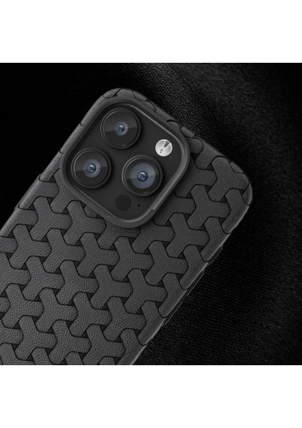 iPhone 14 Pro Max 3D Köpek Dişleri Doku Yumuşak Tpu TeIefon Kılıfı (Yurt Dışından)