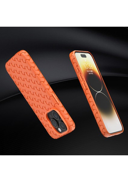 iPhone 14 Pro Max 3D Köpek Dişleri Doku Yumuşak Tpu TeIefon Kılıfı (Yurt Dışından)