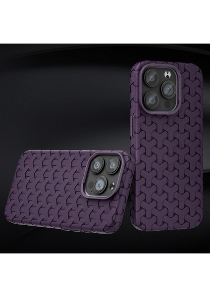 iPhone 14 Pro Max 3D Köpek Dişleri Doku Yumuşak Tpu TeIefon Kılıfı (Yurt Dışından)