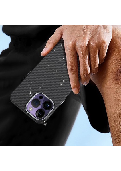 iPhone 14 Pro Max Karbon Fiber Doku Pc TeIefon Kılıfı (Yurt Dışından) modelleri
