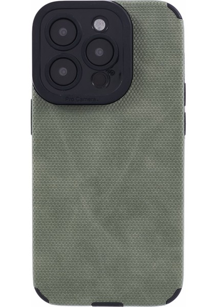 iPhone 13 Pro Max Tpu+Pu Deri Deri Şok Emme TeIefon Kılıfı (Yurt Dışından)