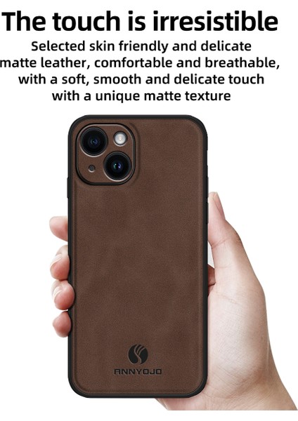 iPhone 15 Plus Pu Deri+Pc+Tpu Desteği Manyetik Araç Montajı TeIefon Kılıfı (Yurt Dışından) fiyatları