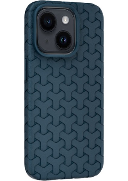 iPhone 13 Esnek Tpu 3D Dokulu Yüzey Mobil TeIefon Kılıfı (Yurt Dışından)
