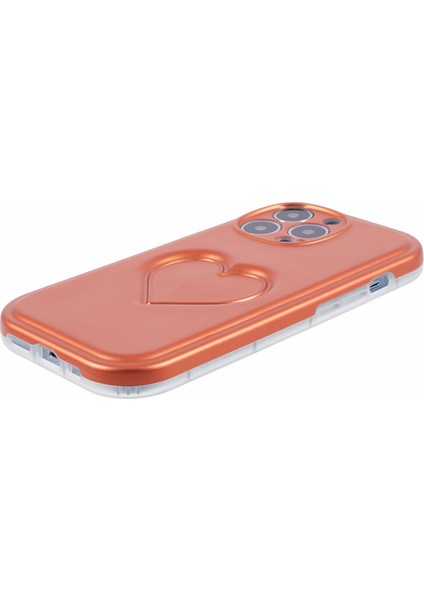 iPhone 14 Pro Max Tpu 3D Effect Heart TeIefon Kılıfı (Yurt Dışından) fırsatları