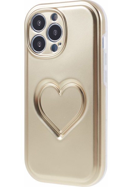 iPhone 13 Pro Max Içbükey 3D Heart Tpu Arka TeIefon Kılıfı (Yurt Dışından) modelleri
