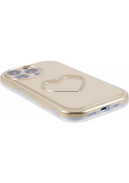 iPhone 13 Pro Max Içbükey 3D Heart Tpu Arka TeIefon Kılıfı (Yurt Dışından) fırsatları