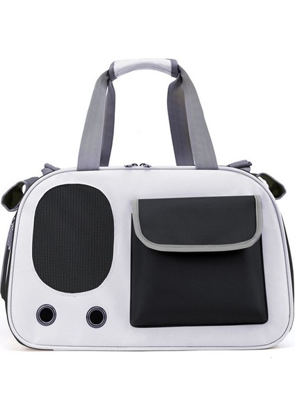 Love Home Evcil Hayvan Çantası Kedi Dış Çanta Büyük Kapasiteli Tek Omuzlu Kedi Çantası Taşınabilir Çapraz Çapraz Kedi Çantası (Yurt Dışından)