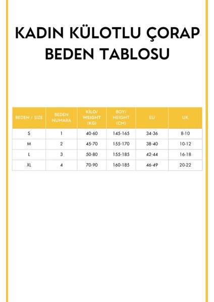 Kadın Kalp Desenli Külotlu Çorap Siyah