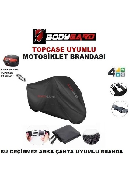 Kral Motor KR25-L Ava 5000 Motosiklet Brandası Arka Çanta Uyumlu Branda,örtü