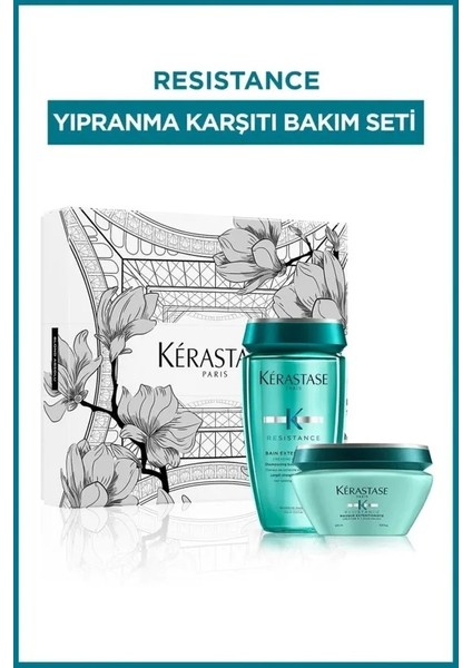 Resistance Yıpranma Karşıtı Kutu Hediyeli Saç Bakım Seti