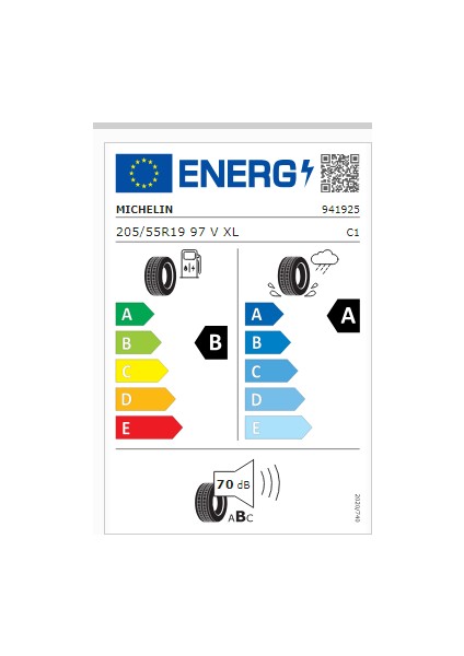 205/55 R19 97V Xl Primacy 4+ Oto Yaz Lastiği ( Üretim Yılı: 2024)