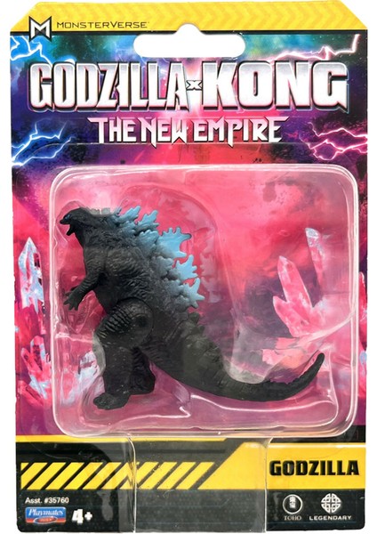 ve Kong Mini Figür 5 cm Original Godzilla 35760